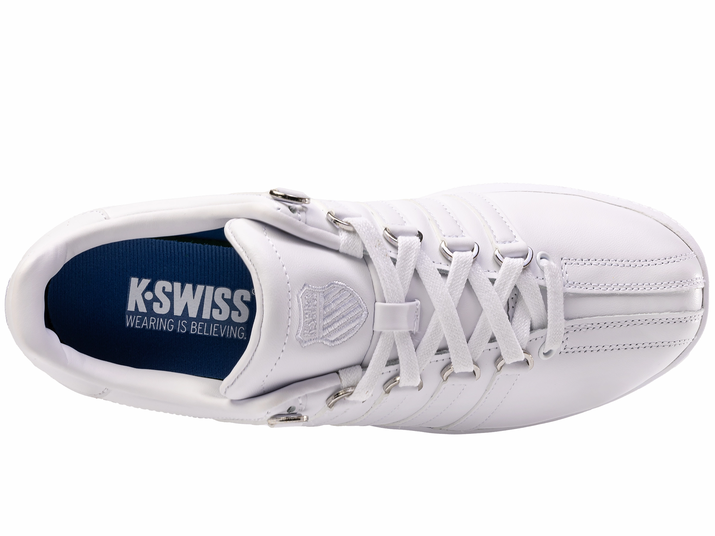 07321-101-XW | CLASSIC VN | WHITE/WHITE Tennis Shoes For Flat Feet