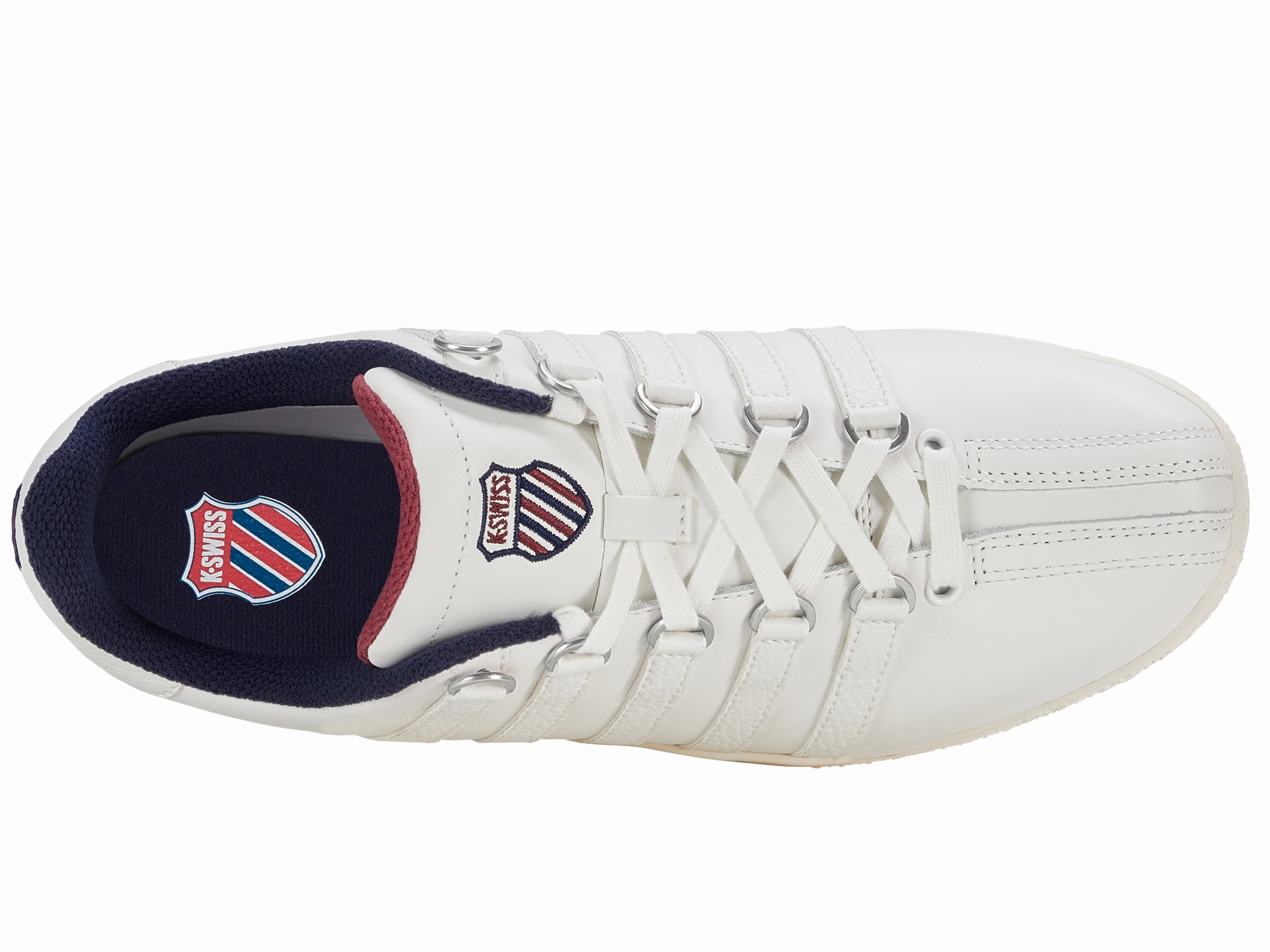 Outfits With Tennis Shoes 07321-124-M | CLASSIC VN | BRILLIANT WHITE/PEACOAT/TIBETAN RED