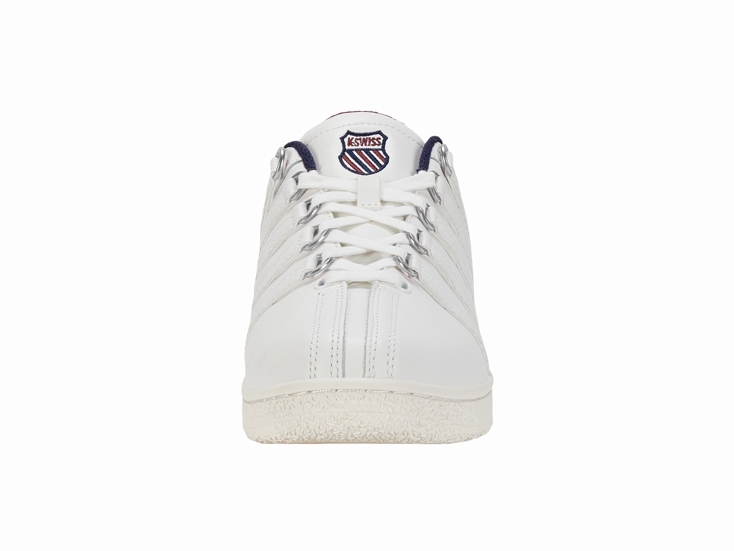 07321-124-M | CLASSIC VN | BRILLIANT WHITE/PEACOAT/TIBETAN RED Custom Tennis Shoes