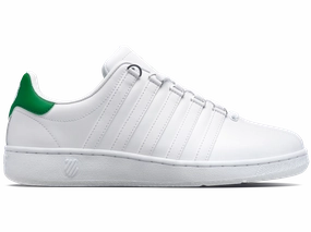07321-168-M | CLASSIC VN | WHITE/LAWN GREEN Coach Shoes Tennis Shoes