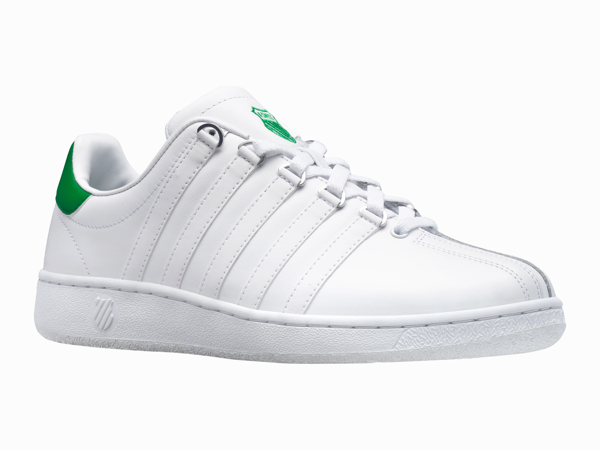 Best Tennis Shoe For Wide Feet 07321-168-M | CLASSIC VN | WHITE/LAWN GREEN