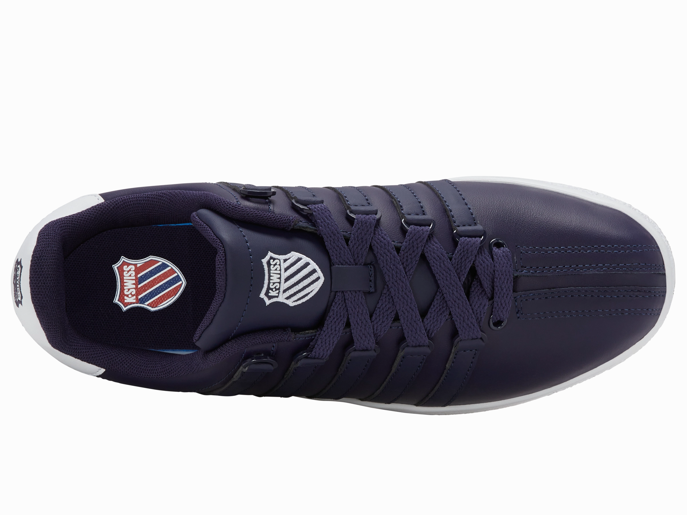 07321-492-M | CLASSIC VN | PEACOAT/WHITE/GUM Adidas Leather Tennis Shoes