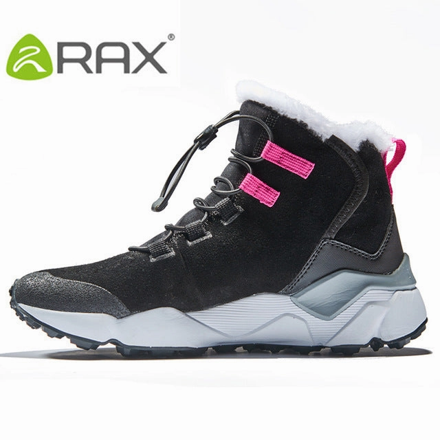 2018 RAX Outdoor Hiking Boots For Men Women Breathable Snow boots Man Leather Walking Shoes Hiking Shoes Fleece Winter Boots Merrell Moab Ventilator Mid Hiking Boot