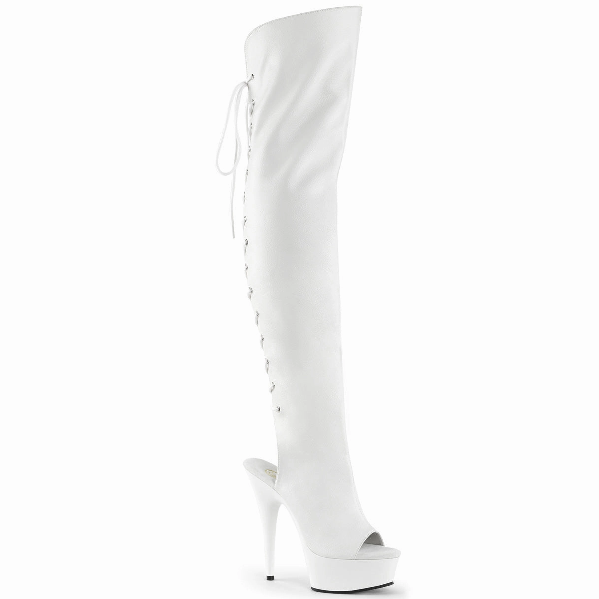 6" Open Toe Thigh Boot  (DELIGHT-3019) Hisea Boots