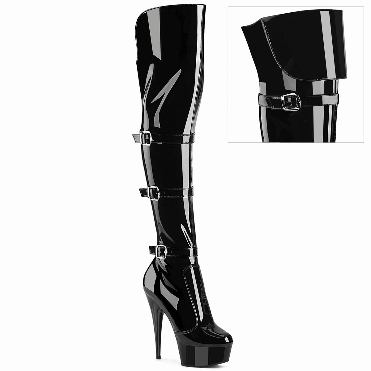 6" Stiletto Heel Over-The-Knee Boot (DELIGHT-3018)