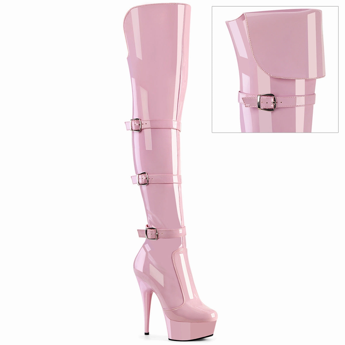 6" Stiletto Heel Over-The-Knee Boot (DELIGHT-3018)