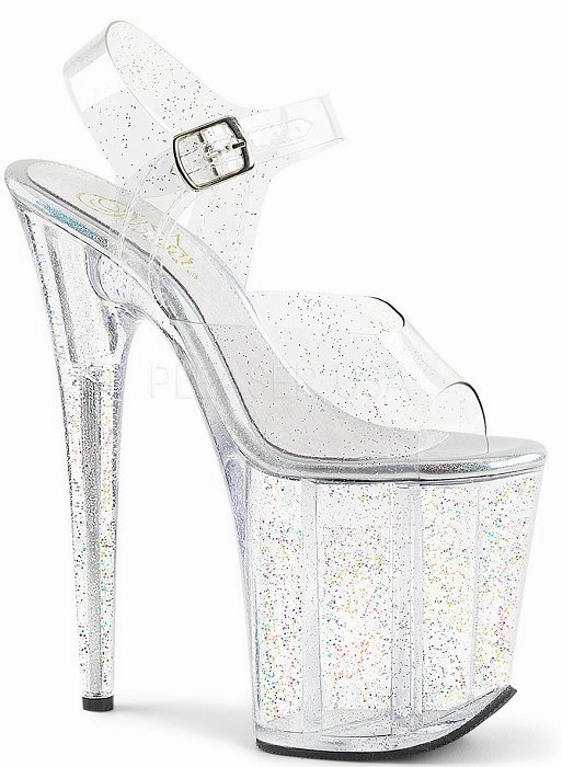 8" Spike Glitter Platform  (FLAMINGO-808MMG) High Heels Styles