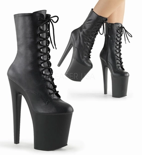 8" Spike Heel Platform Boots (XTREME-1020) Alexander Mcqueen Boots