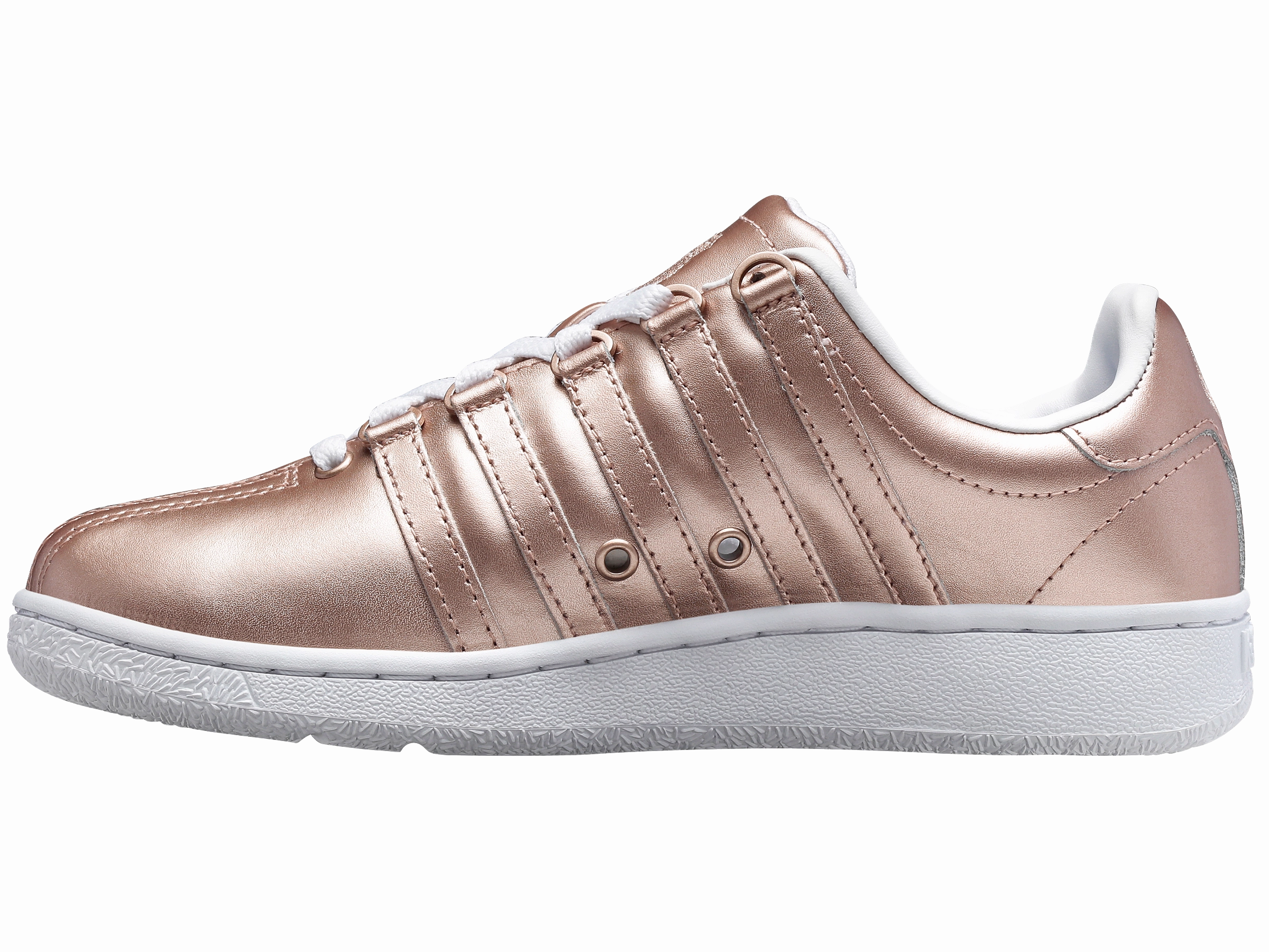Ole Miss Tennis Shoes 97321-673-M | CLASSIC VN | ROSE GOLD/WHITE