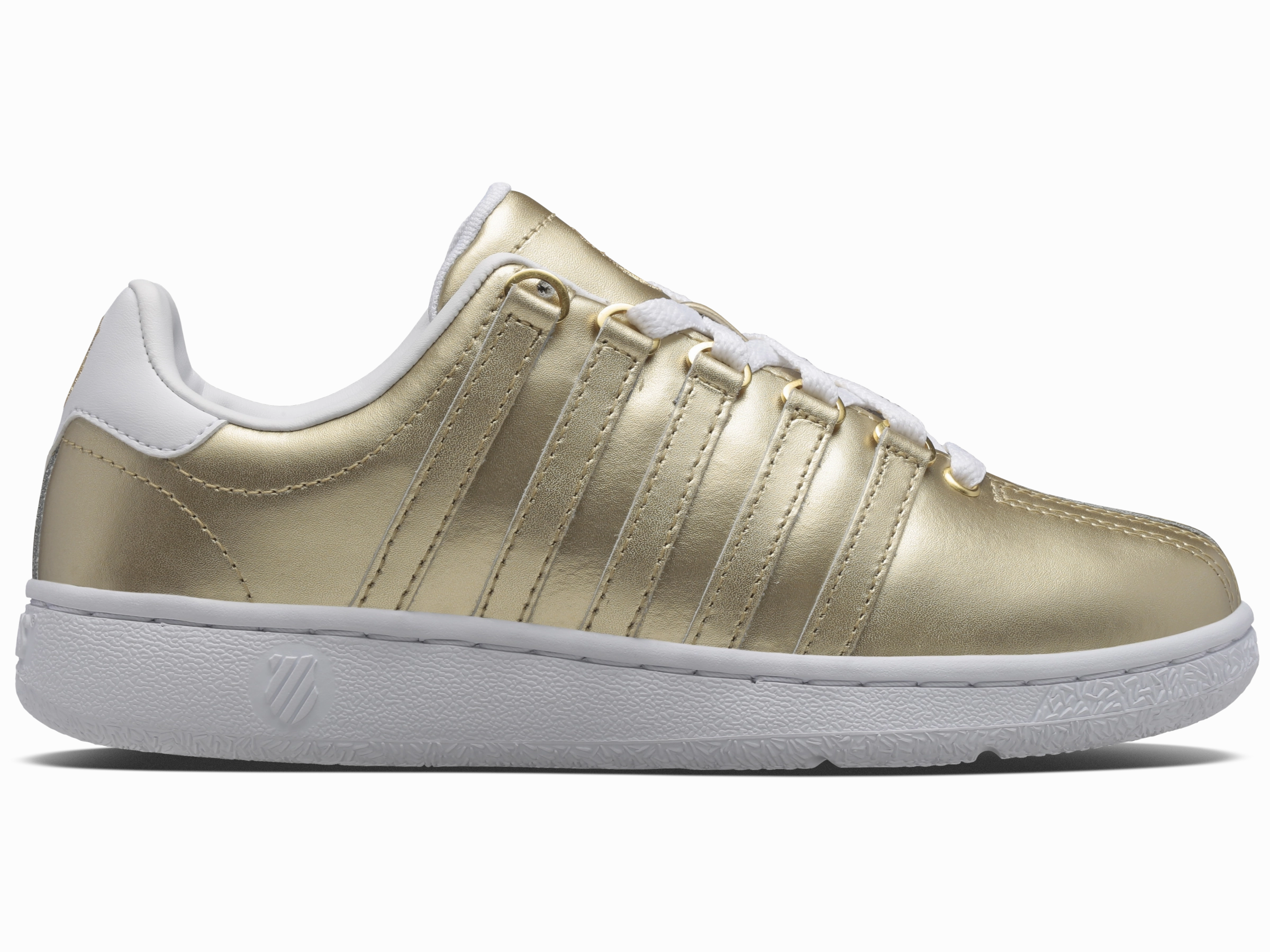 Aldo Tennis Shoes 97321-730-M | CLASSIC VN | GOLD/WHITE