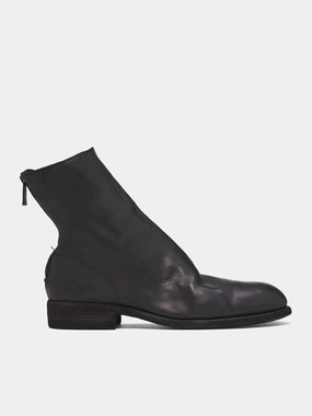 Bogs Boots Rain 986X Horse Leather Back Zips (986X-HORSE-FG-BLKT-BLACK)