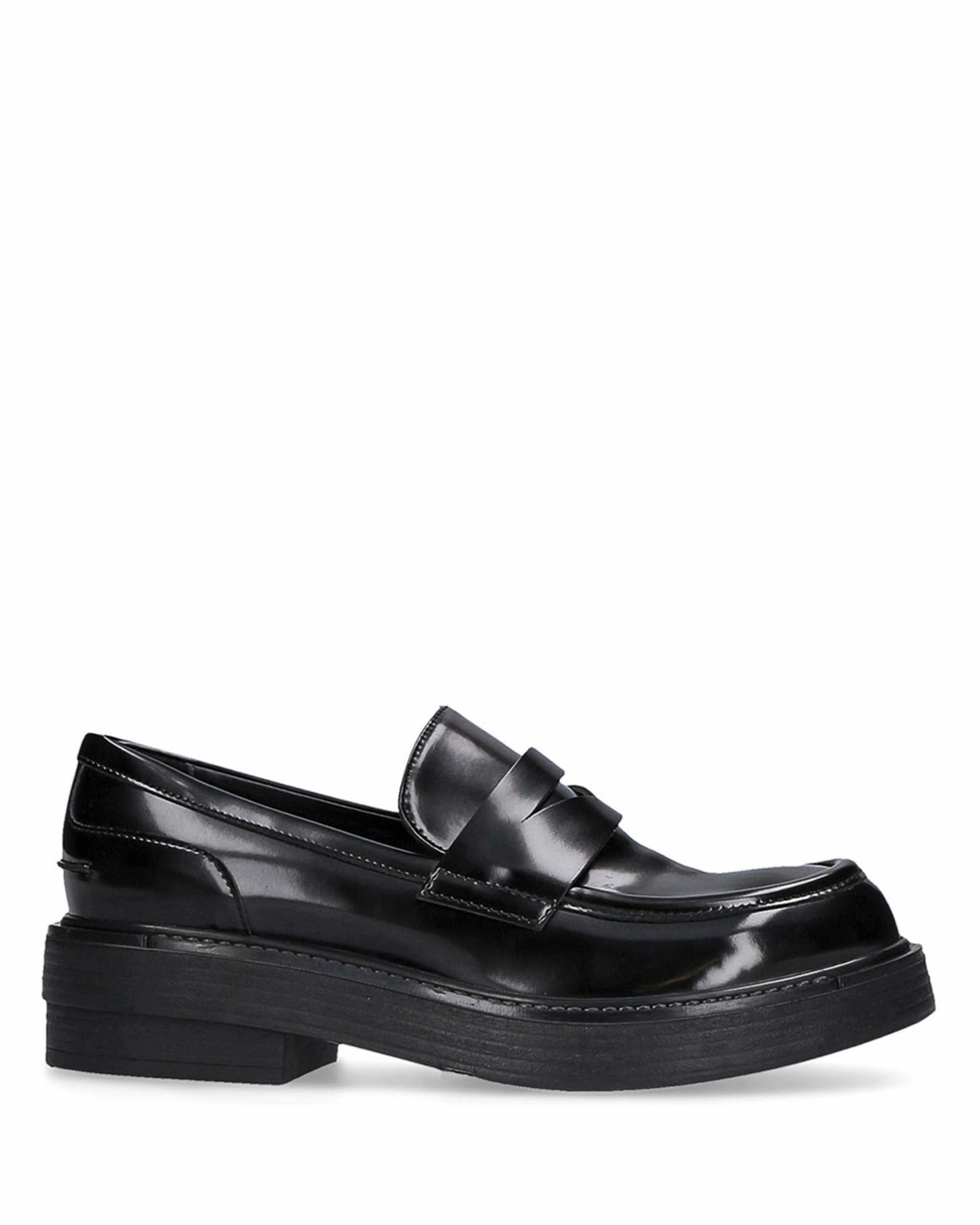 Tasselled Loafers A5815-T Belt Nero