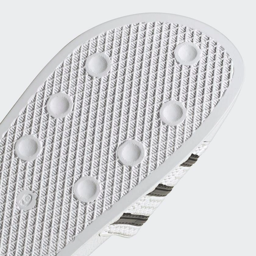 Grendene Slippers Adidas Adilette Slides - White / Core Black
