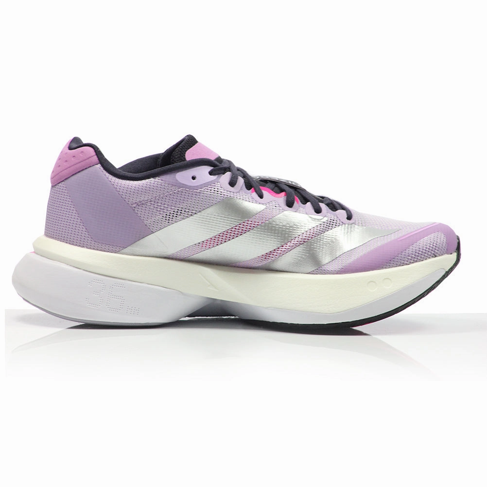 Best Overpronation Running Shoe adidas Adizero Boston 13 Women's Running Shoe - Powder Plum/Silver Met./Shock Pink