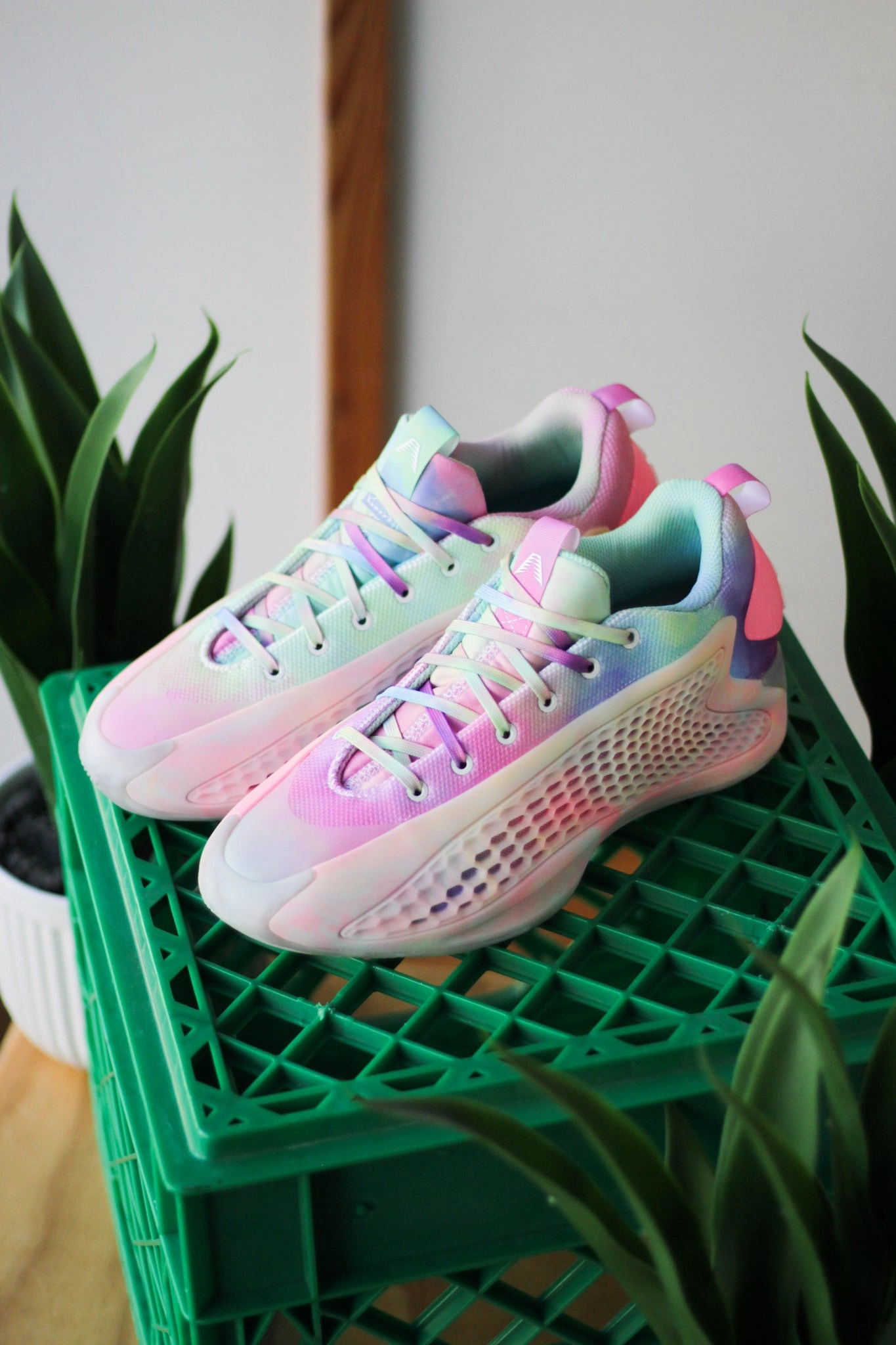 Best Basketball Shoes For Centers And Power Forwards ADIDAS AE 1 LOW "CLOUD WHITE/ARCTIC ORANGE/BLISS PINK"