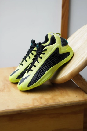 Basketball Shoes Bottom ADIDAS AE 1 LOW "PRELOVED LIME/CORE BLACK/PURE TEAL"