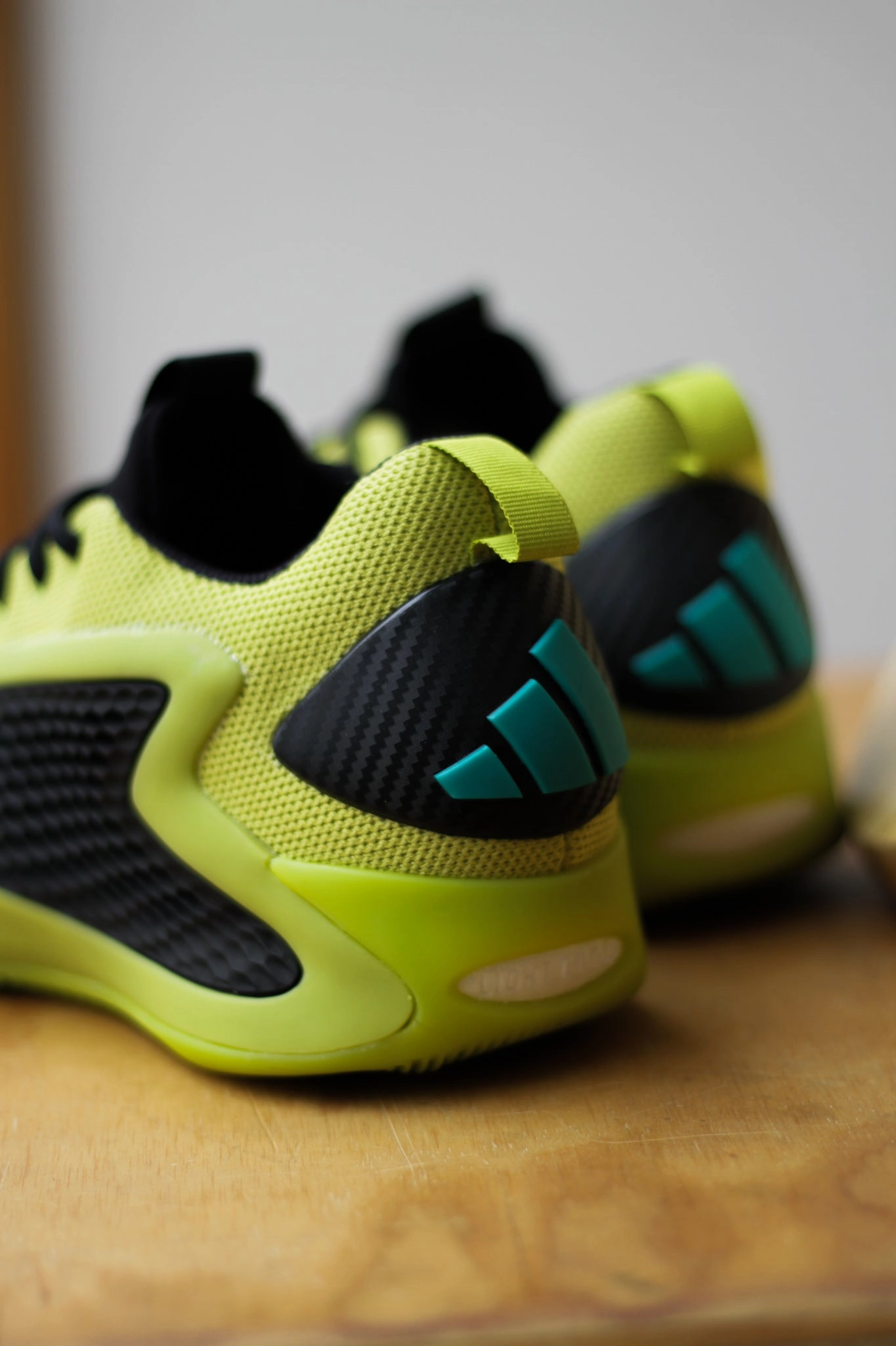 ADIDAS AE 1 LOW "PRELOVED LIME/CORE BLACK/PURE TEAL" Original Basketball Shoes