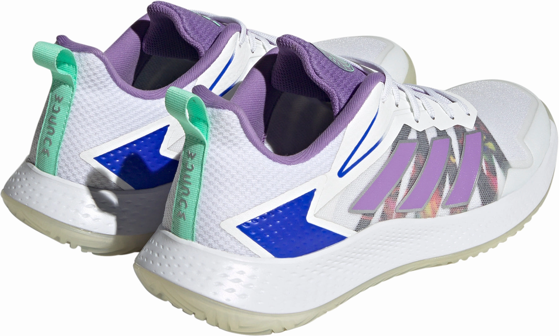 Eagles Tennis Shoes adidas Defiant Speed Womens Tennis Shoes - White