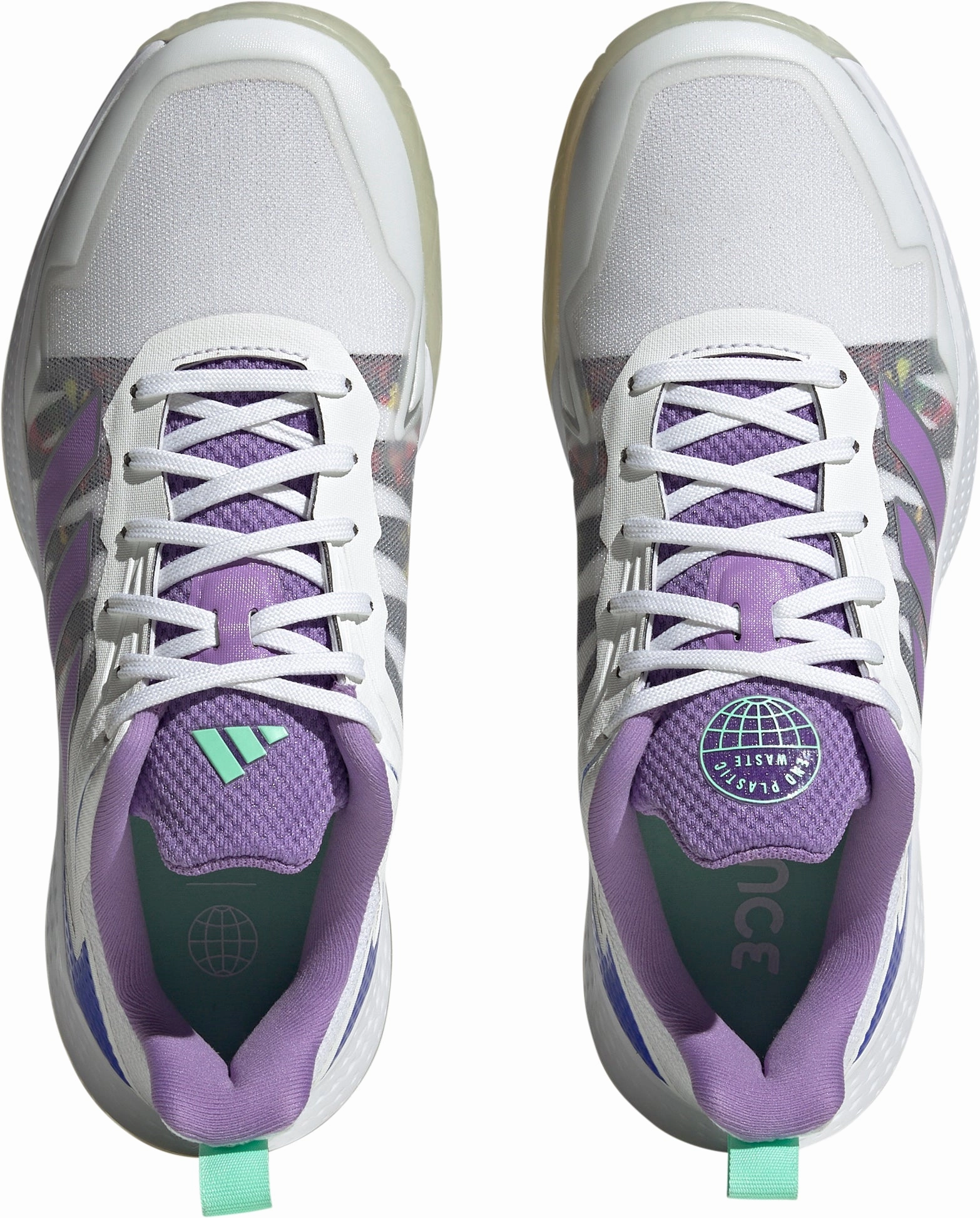 adidas Defiant Speed Womens Tennis Shoes - White Adidas Adizero Ubersonic 4 Tennis Shoes