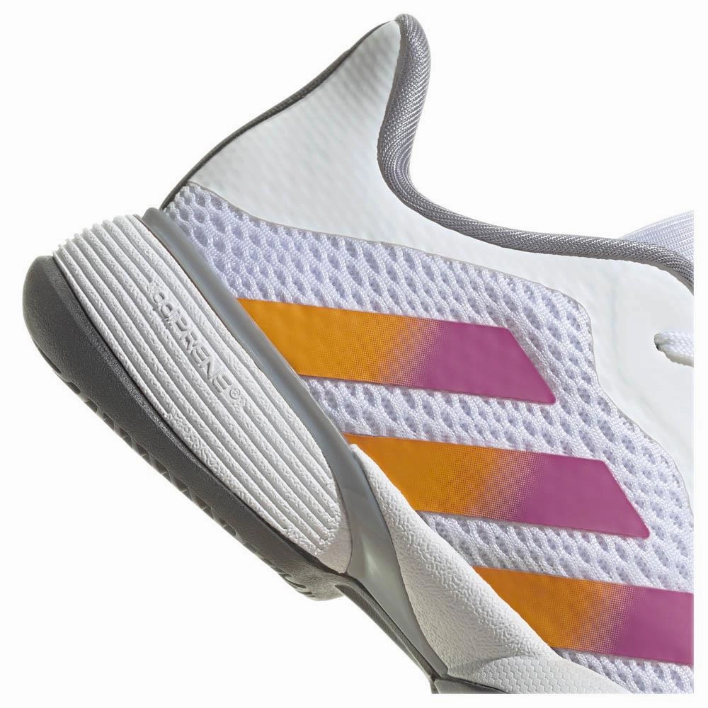 Tennis Shoes With Dress Pants adidas Junior Barricade K - Cloud White/Solar Gold