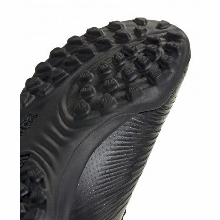 Soccer Speed Boots For Wide Feet adidas Junior Predator League TF Turf - CBlack/Carbon/Cblack