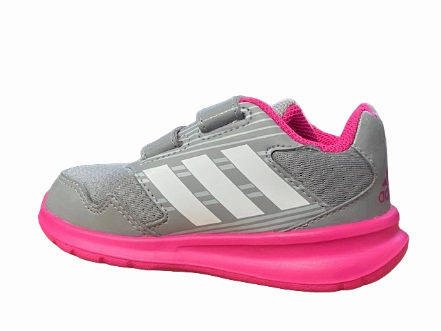 John Fluevog Sneakers Adidas scarpa da ginnastica da bambina AltaRun CF BA9412 grigio-rosa