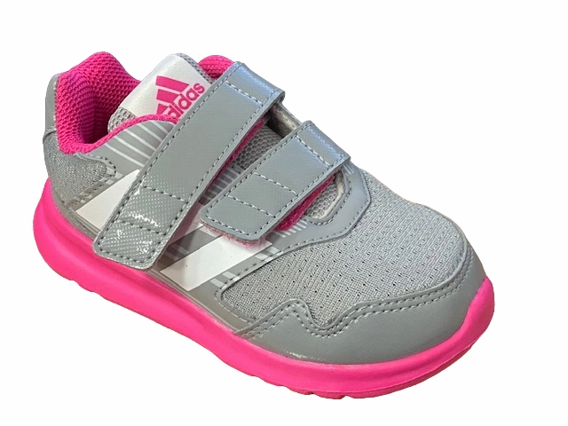 Sneakers Boss Adidas scarpa da ginnastica da bambina AltaRun CF BA9412 grigio-rosa