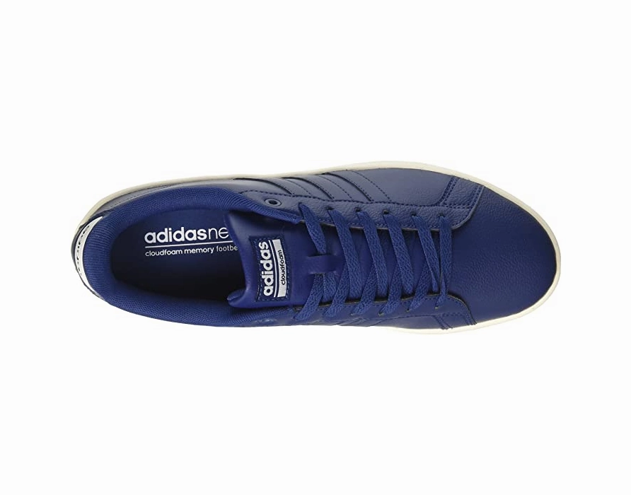 Adidas scarpa sneakers da uomo Cloudfoam Advantage AW3923 blu Dress Shoes That Feel Like Sneakers