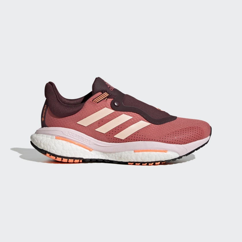 Adidas Women's Solar Glide GTX Running Shoe - Red Scotchgard Waterproof Spray For Shoes