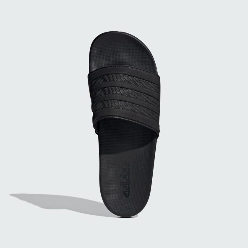 Hippo Slippers ADILETTE COMFORT SLIDES - Core Black / Core Black / Core Black