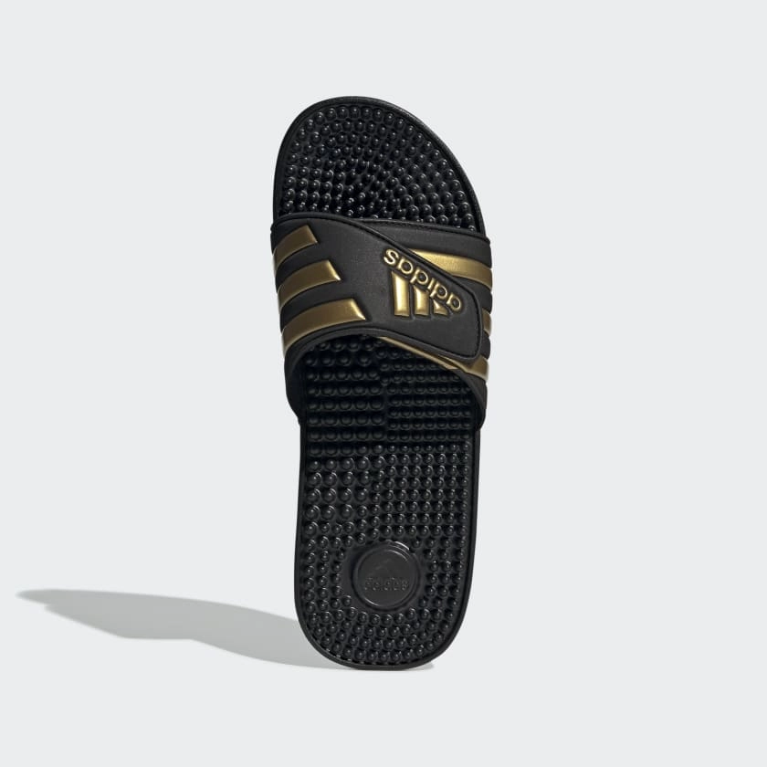 Gel Slippers ADISSAGE SLIDES - Core Black / Gold Metallic / Core Black
