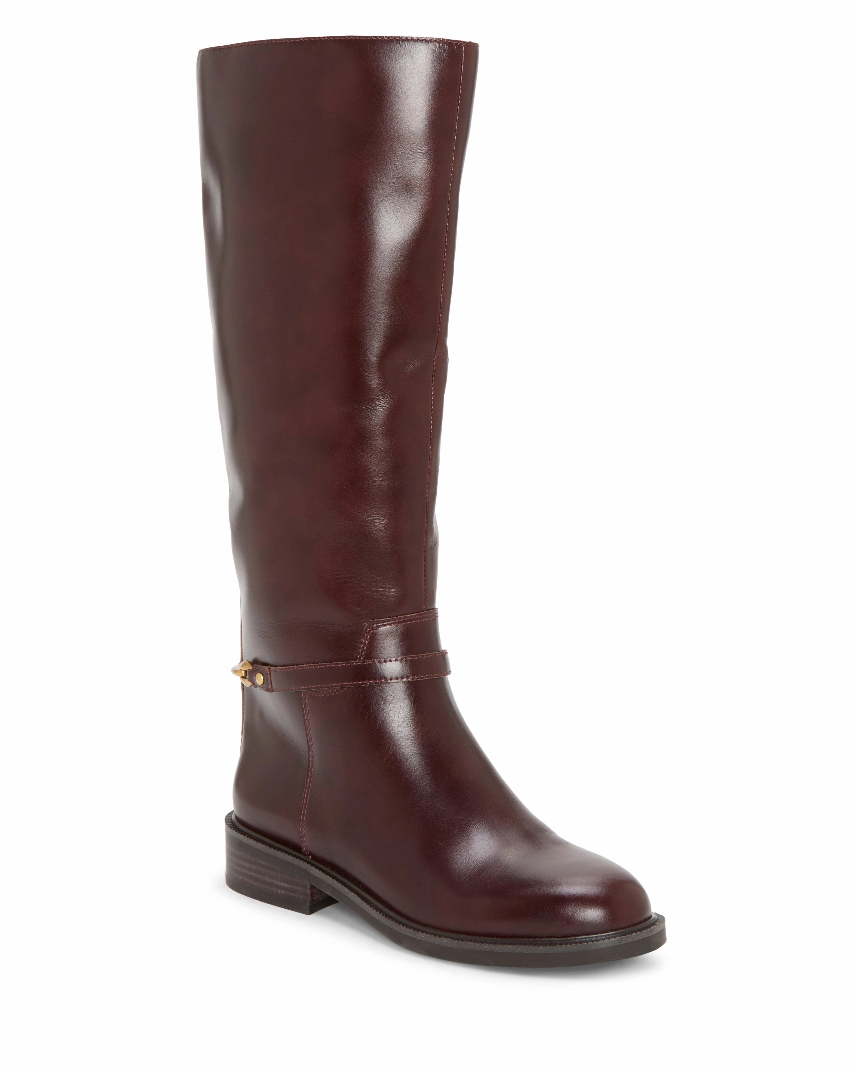 Knee High Square Toe Adria Wide Calf Knee High Boot
