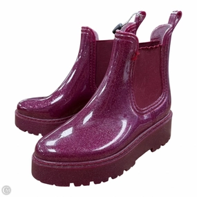 Foldable Rain Boots For Travel Boots Rain By Asos In Pink, Size: 7