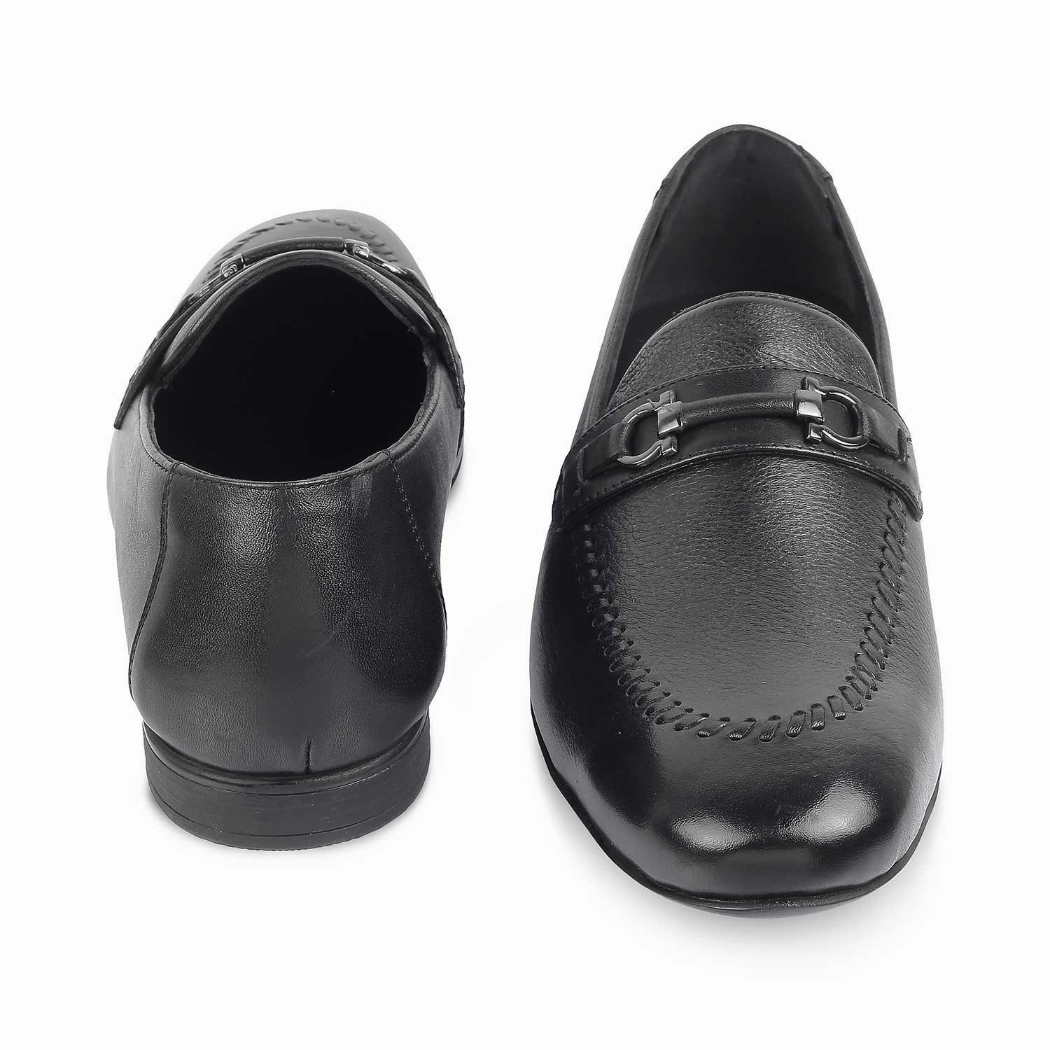 Width Chunky Loafers The Bologna Black Men's Leather Loafers Tresmode