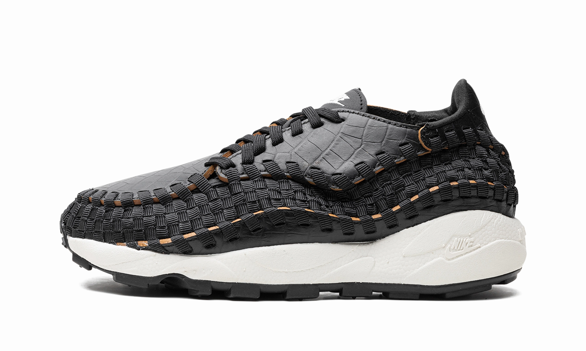 Crossfit Nike Shoes Air Footscape Woven Premium "Black Croc"