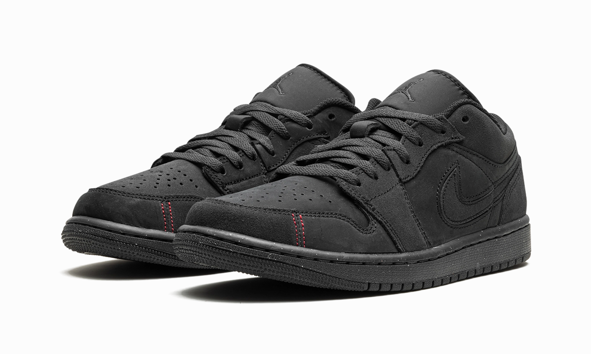 Air Jordan 1 Low SE Craft "Dark Smoke Grey / Varsity Red" Basketball Shoes Comparison