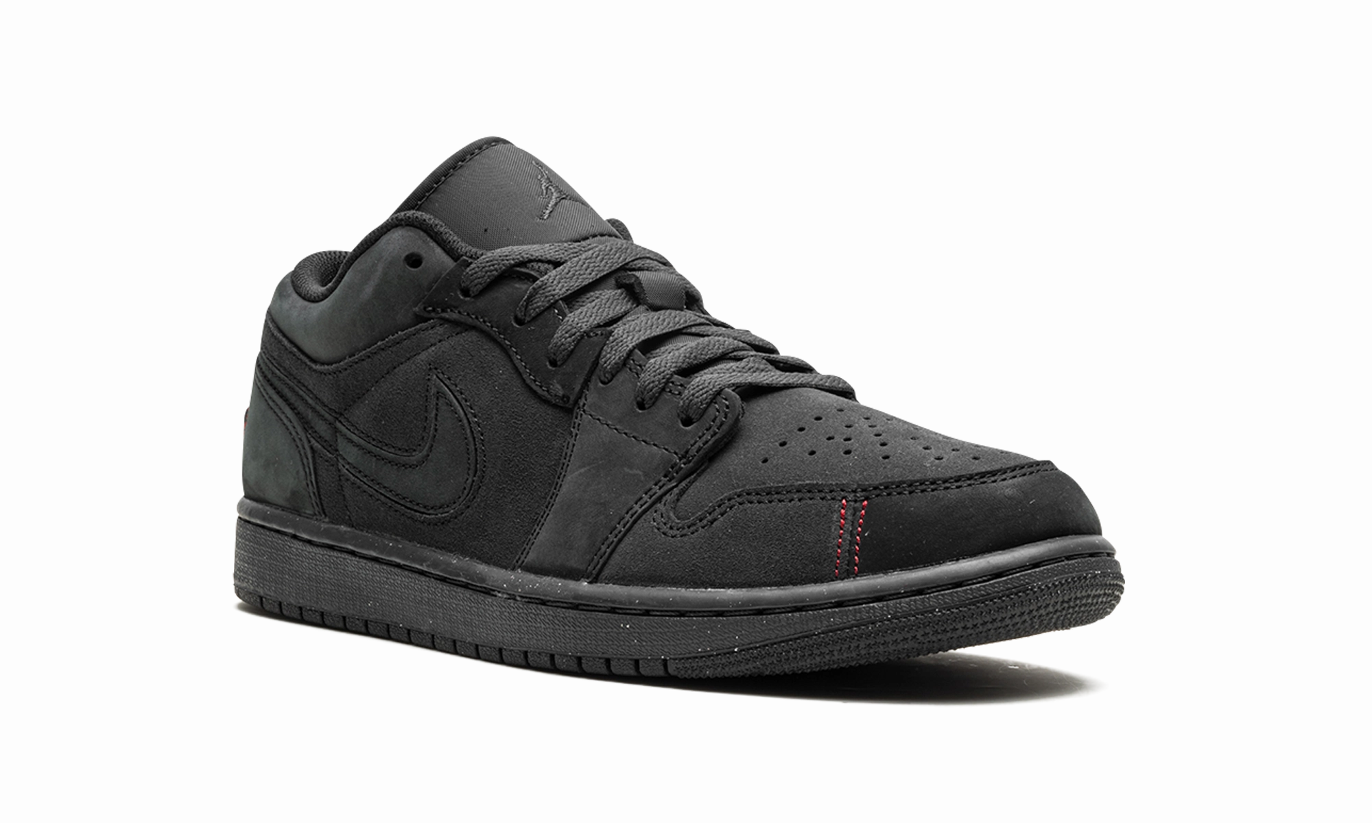 Air Jordan 1 Low SE Craft "Dark Smoke Grey / Varsity Red" Basketball Shoes Victoria