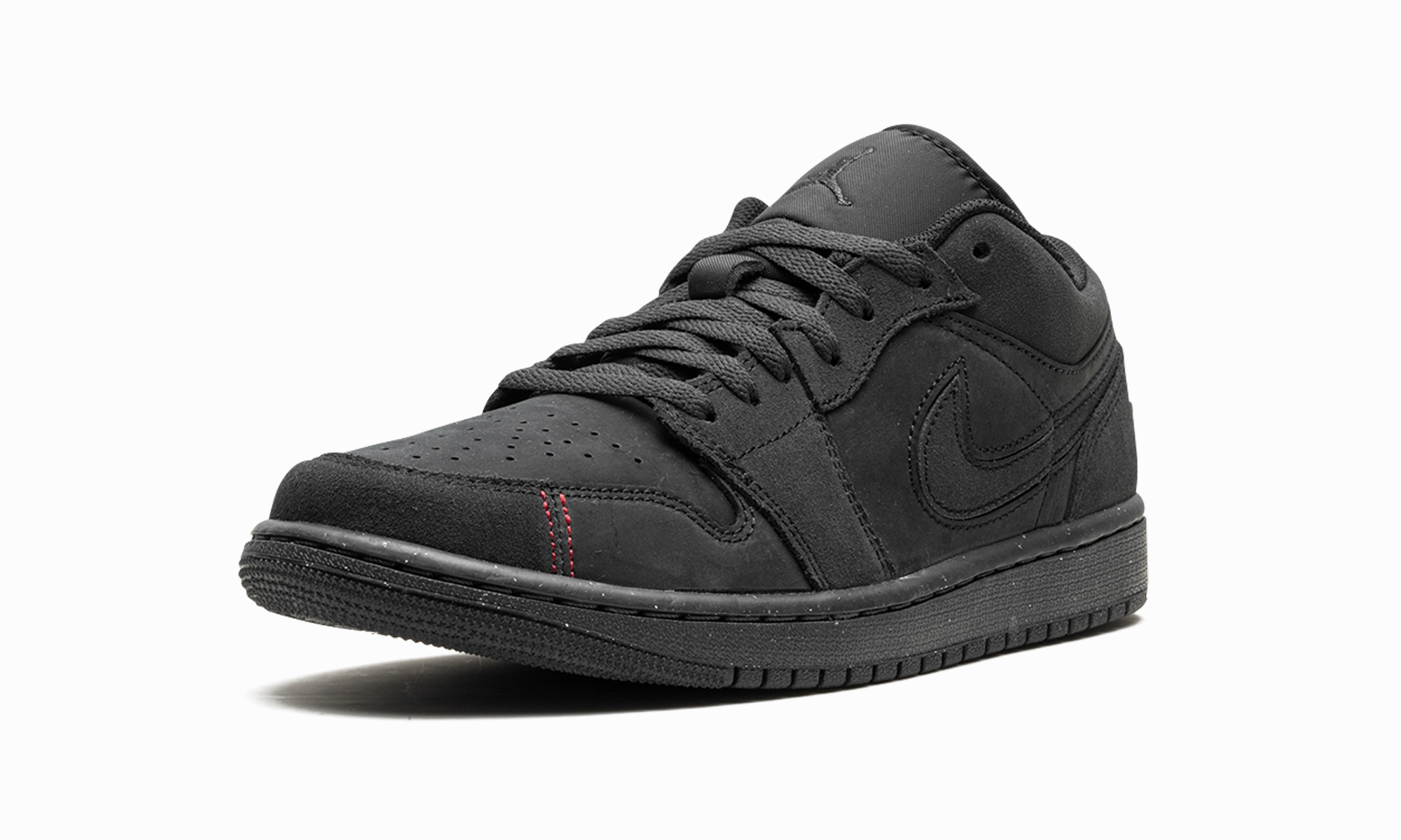 Derrick Rose Basketball Shoes Air Jordan 1 Low SE Craft "Dark Smoke Grey / Varsity Red"