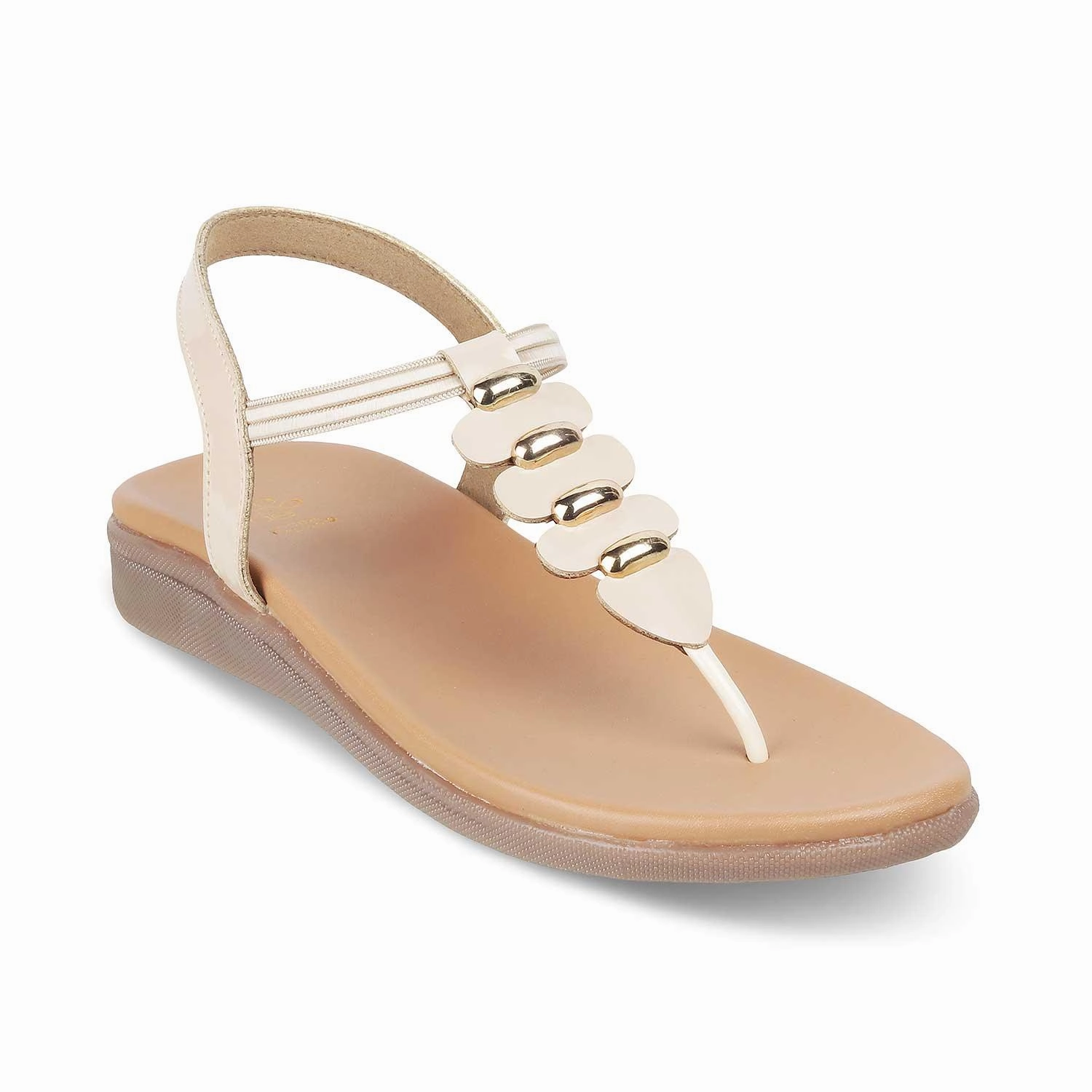 The Velencia TMS-3 Beige Women's Casual Flats Tresmode Pointe Shoes For Feet