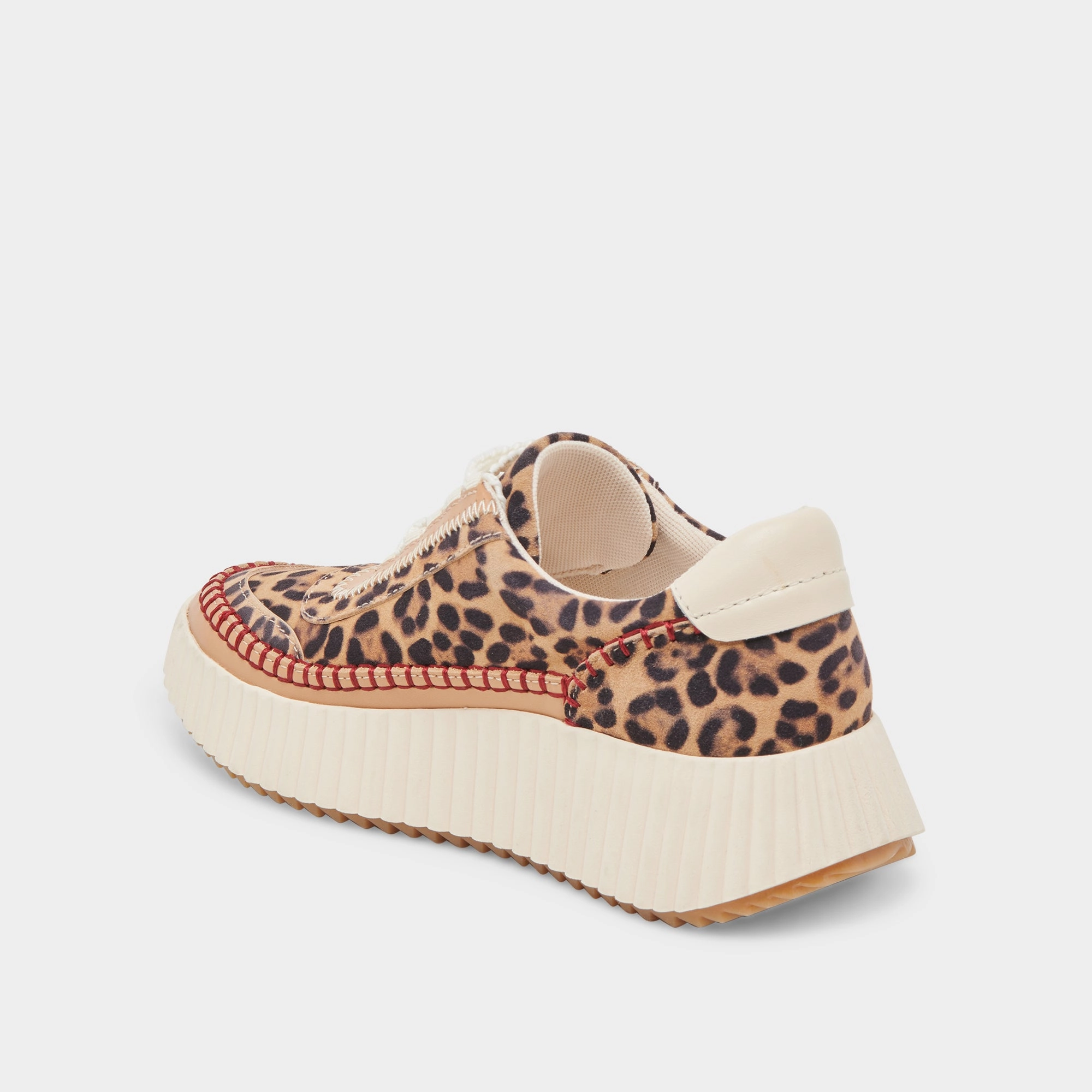 DOLEN SNEAKERS LEOPARD SUEDE Dresses With Sneakers