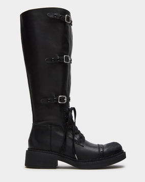 Combat Boots Pinterest CRITICAL BLACK LEATHER