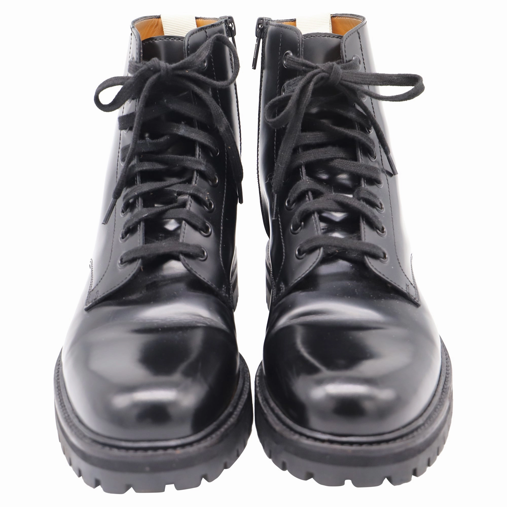 Pretty Combat Boots Common Projects Lace-Up Combat Boots in Black Leather