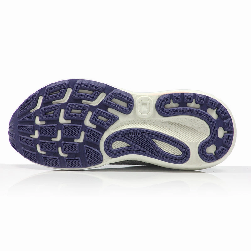 Best Shoes For Running High Arches Brooks Adrenaline GTS 24 Women's Running Shoe - Grey/Blue Ribbon/Peach