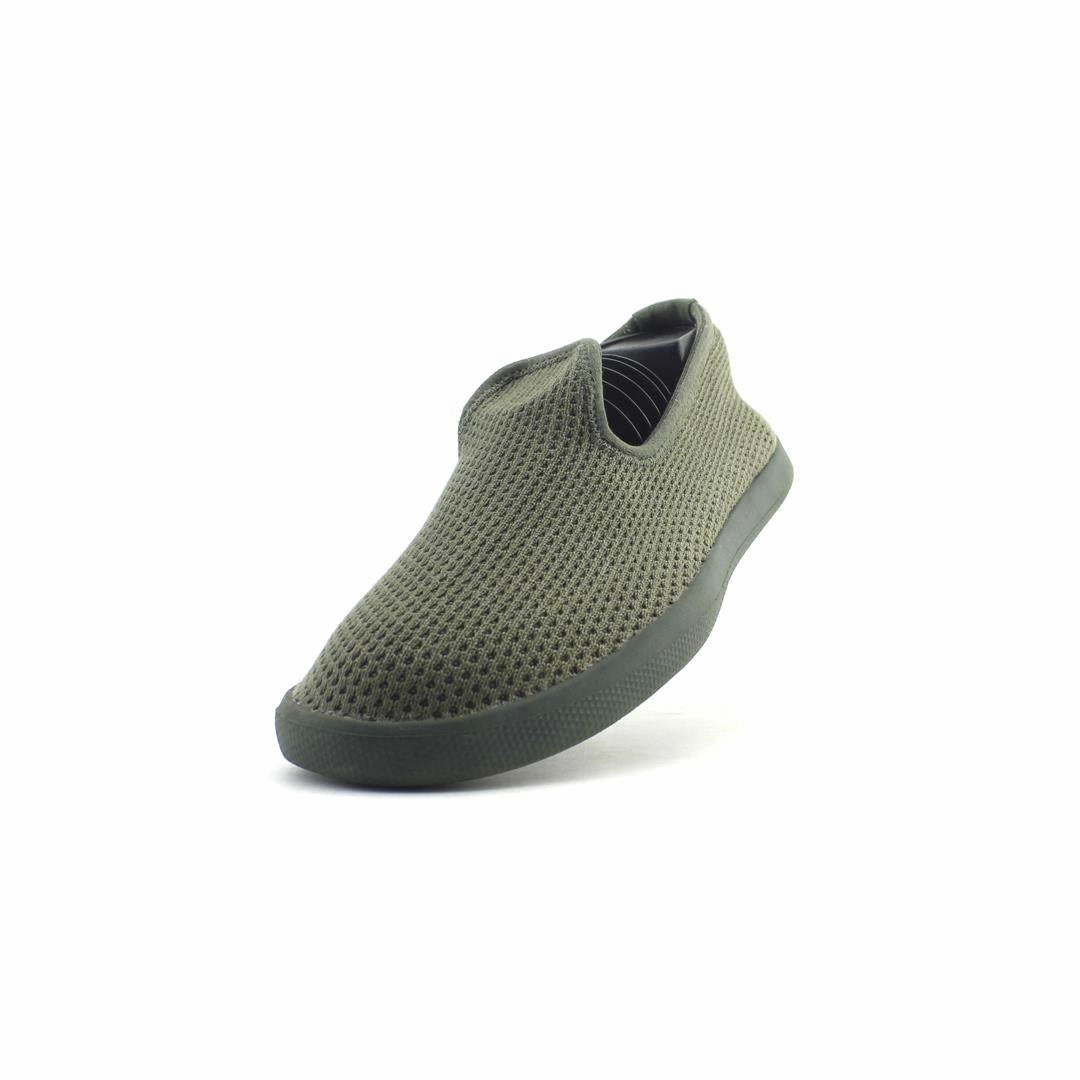 Allbirds Tree Loungers - CLASSICS Banyan Green (Dark Green Sole) EX Boy Slip On Shoes