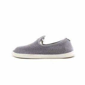 Allbirds Tree Loungers - CLASSICS: Concrete (White Sole) EX Fall Slip Ons