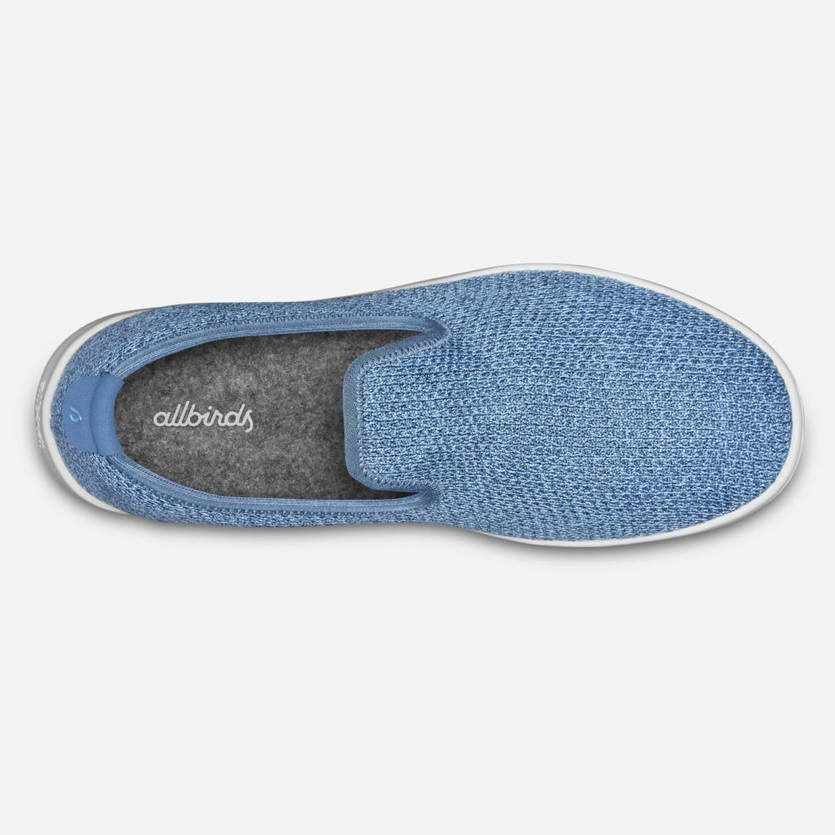 Big Slip On Sneakers Allbirds Tree Loungers - CLASSICS Nikau Sapphire (White Sole) EX