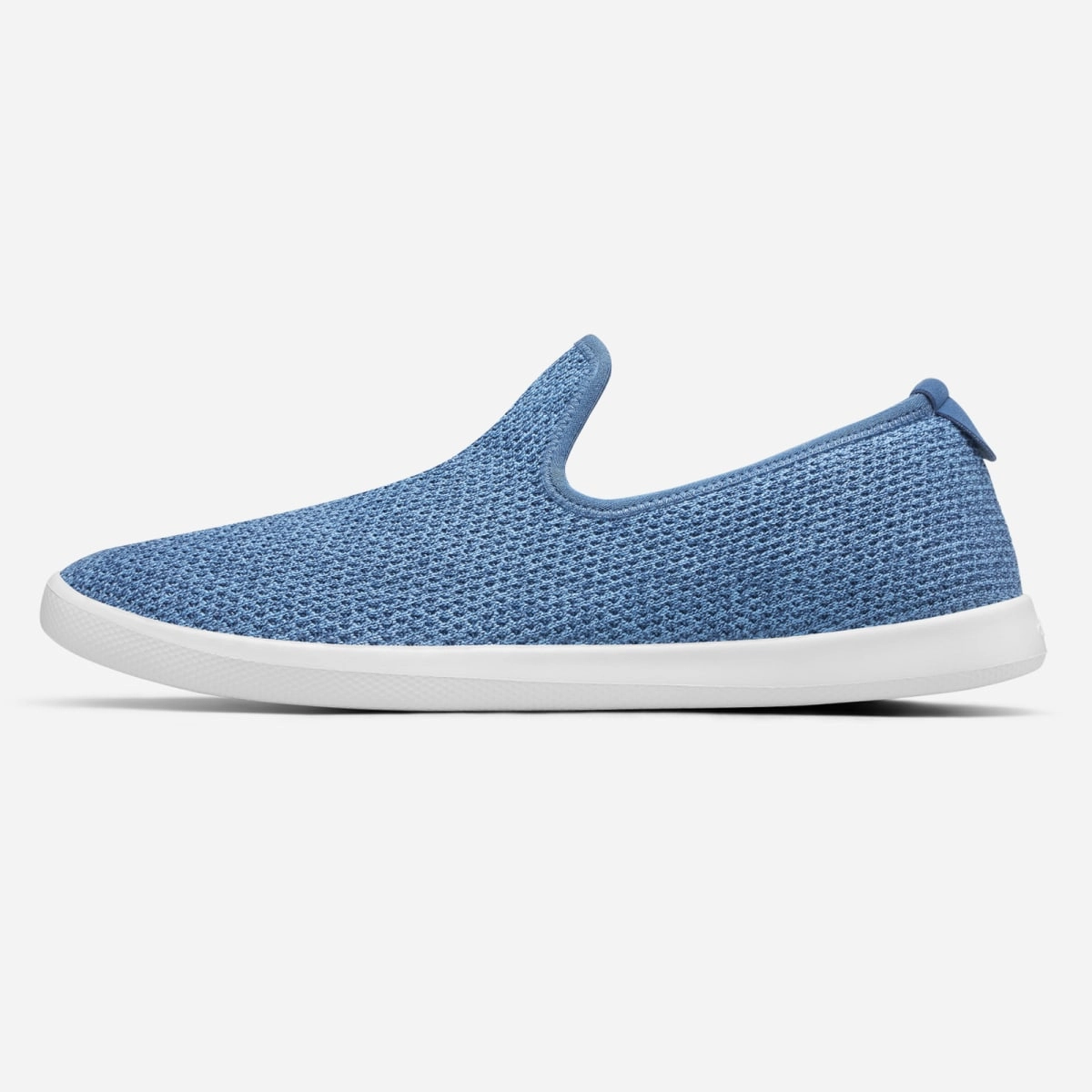 Velvet Slip On Shoes Allbirds Tree Loungers - CLASSICS Nikau Sapphire (White Sole) EX