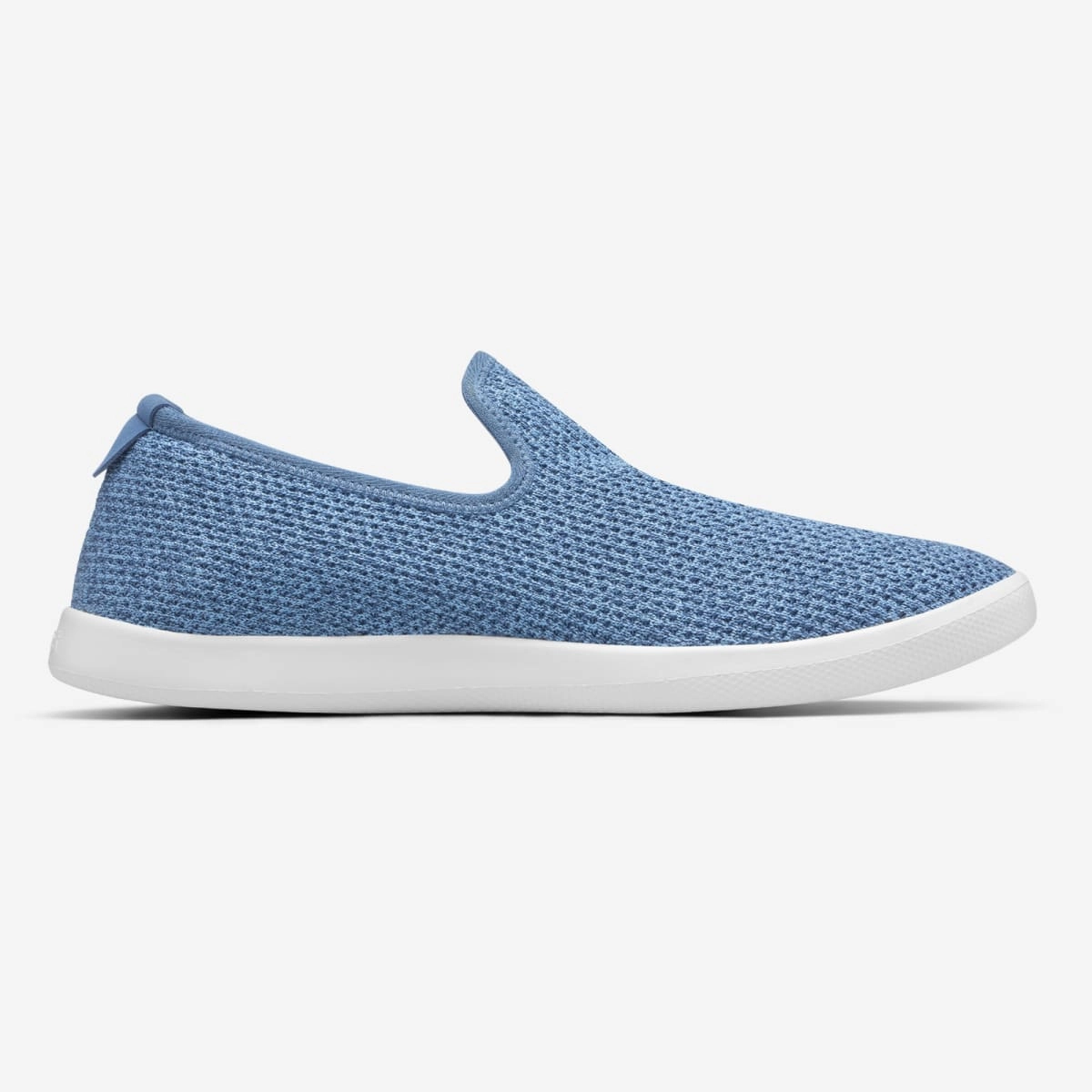 Allbirds Tree Loungers - CLASSICS Nikau Sapphire (White Sole) EX Platform Slip On Sneakers