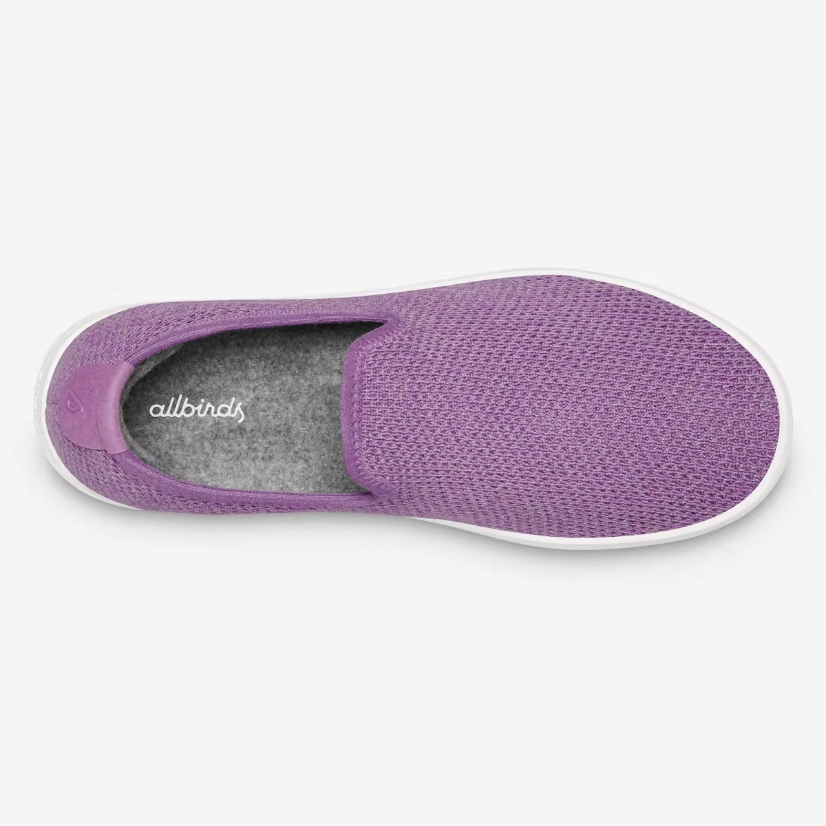 Best Slip On Clog Slippers With Support Allbirds Tree Loungers - Lux Purple (Blizzard Sole)