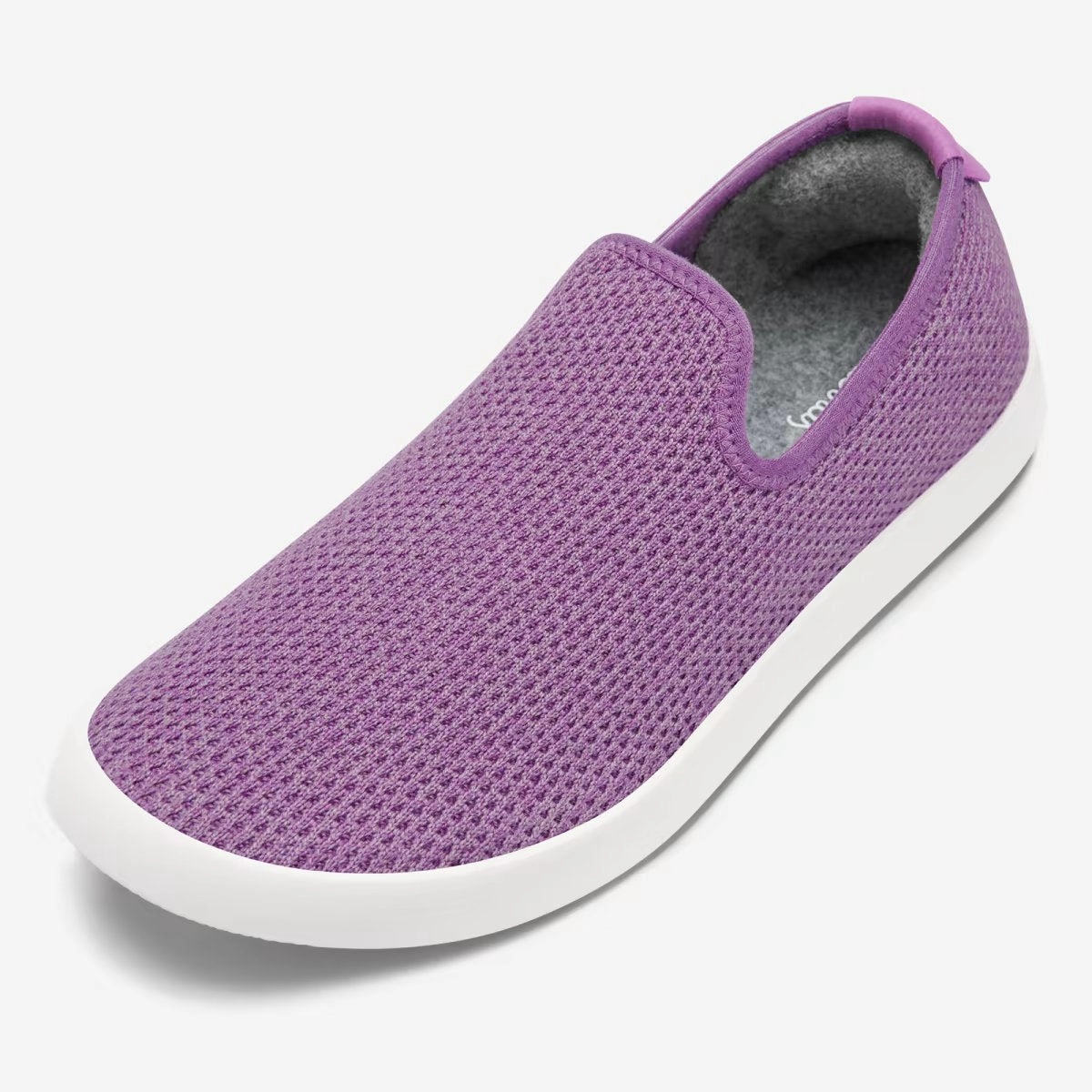 Allbirds Tree Loungers - Lux Purple (Blizzard Sole) Slip On Shoe Laces